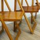 Chaises pliantes Aldo JACOBER