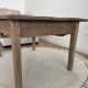Table basse de ferme ancienne en bois brut