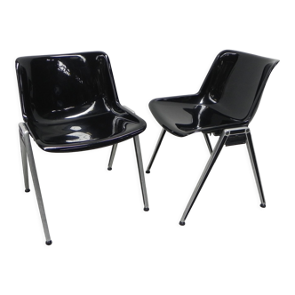 Set of 2 Tecno Modus SM 203 chairs