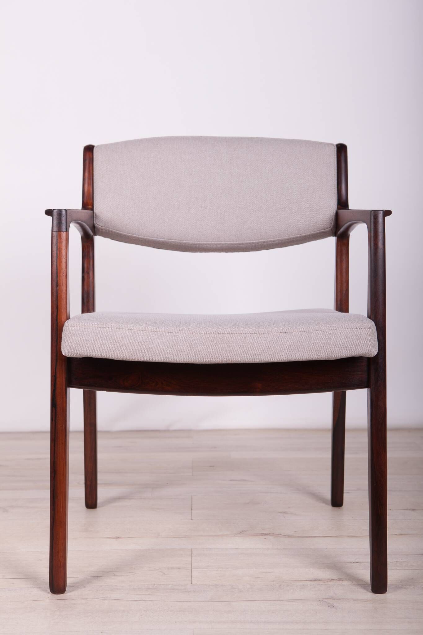 Rosewood Armchairs by Erik Buch for Ørum Møbelfabrik, 1960s, Set of 4