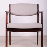 Fauteuils en Palissandre par Erik Buch pour Ørum Møbelfabrik, 1960s, Set de 4