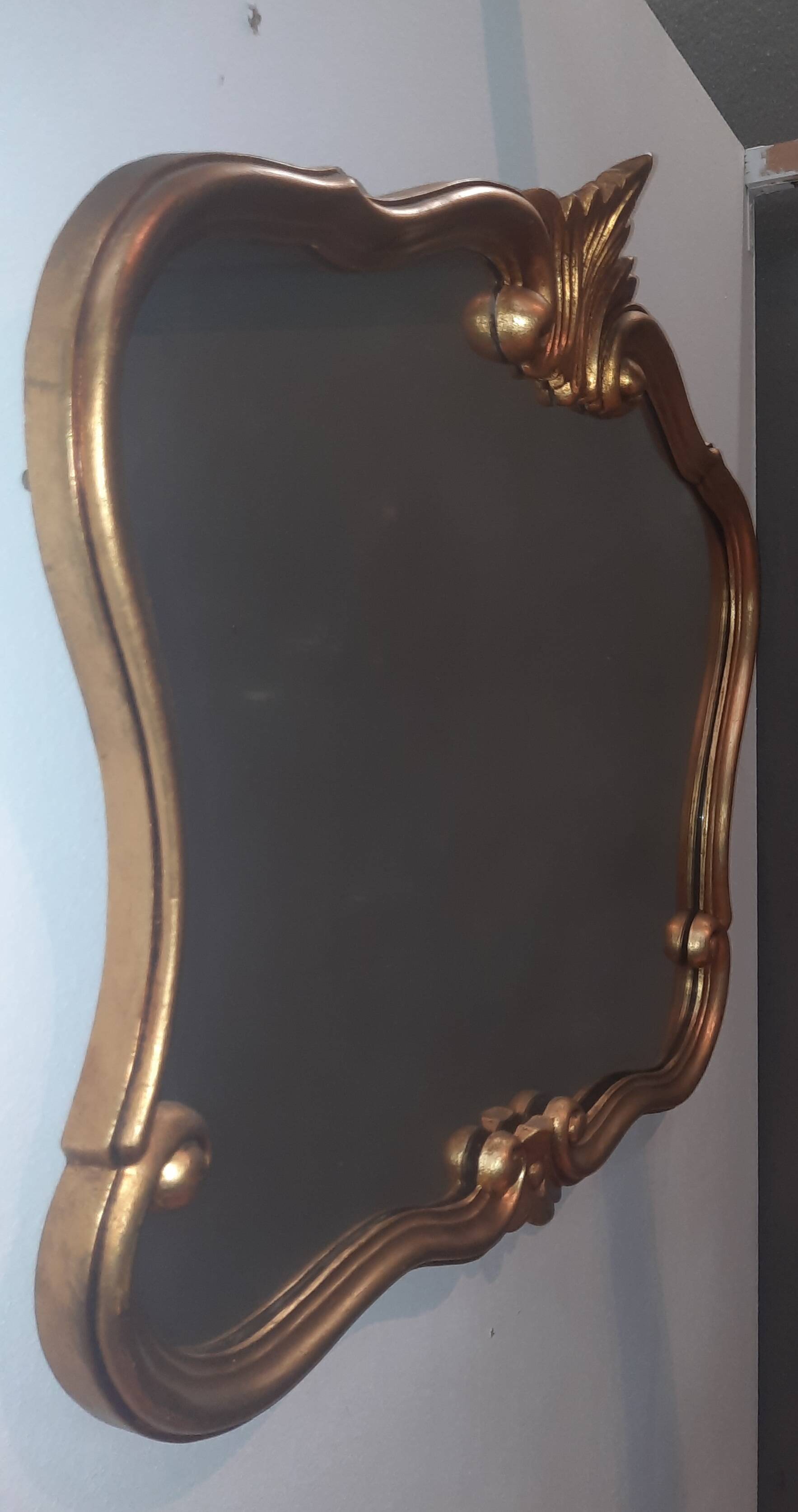 Louis XV style gilded morroir