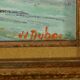 Painting “Petit Port Breton”, signed J.J Duboc – 1980