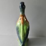 Duck pitcher in slip, Saint Clément France, 1960s