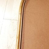 Rattan mirror