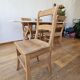Vintage design table (Style Ouelette X Etch&Bolts) + Chairs