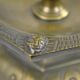 Solid Brass Table Lamp by Oscar Antonssons for Ystad-Metall, Sweden, 1940s