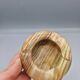 Small vintage onyx ashtray with three rests