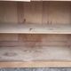 Parisian art deco sideboard 2 doors 2 drawers beech raw wood