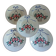5 antique Longchamp dinner plates