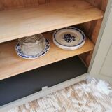 Restored parisian buffet in grey