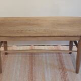 Solid oak coffee table