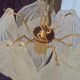 Murano glass chandelier published by Novaresi,80s