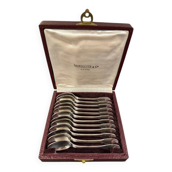 12 cuillères à café/Moka Agental Années 20