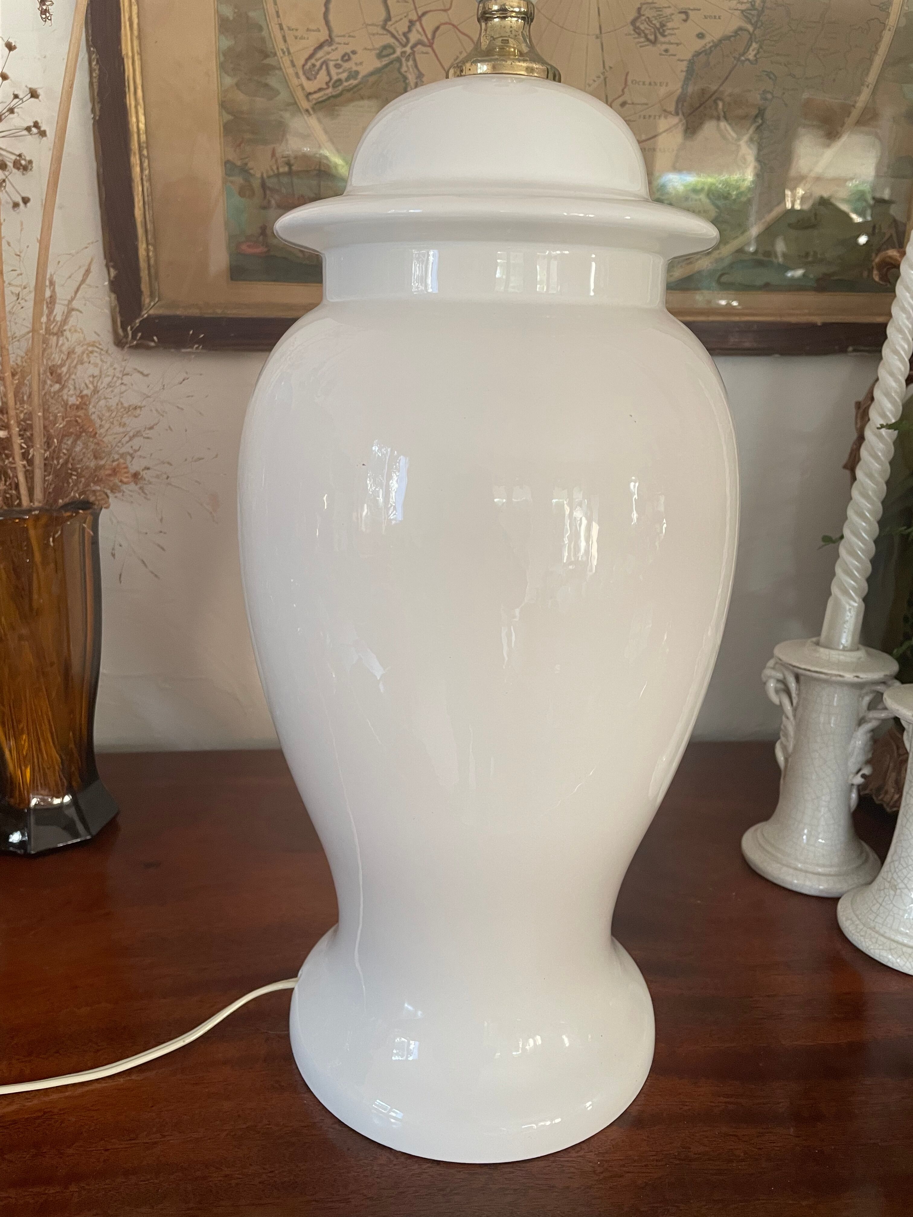 Vintage ceramic lamp base 42cm