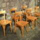 Set of 6 Baumann bistro chairs n° 18