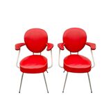 2 old vintage armchairs