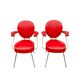 2 anciens fauteuils vintage