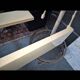 Lacquered bed by Eric Maville