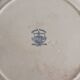 Round iron earth dish Creil and Montereau