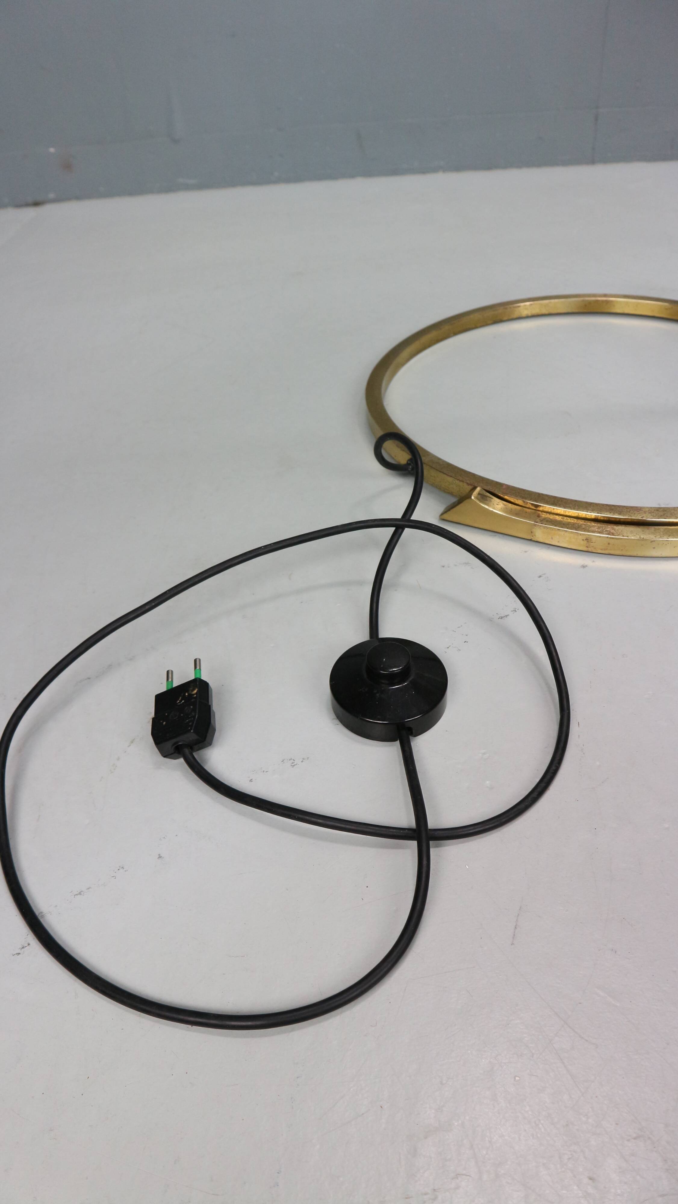 Tommaso Barbi "Rhubarb" floor and table lamp by Bottega Gadda Italy, 1970