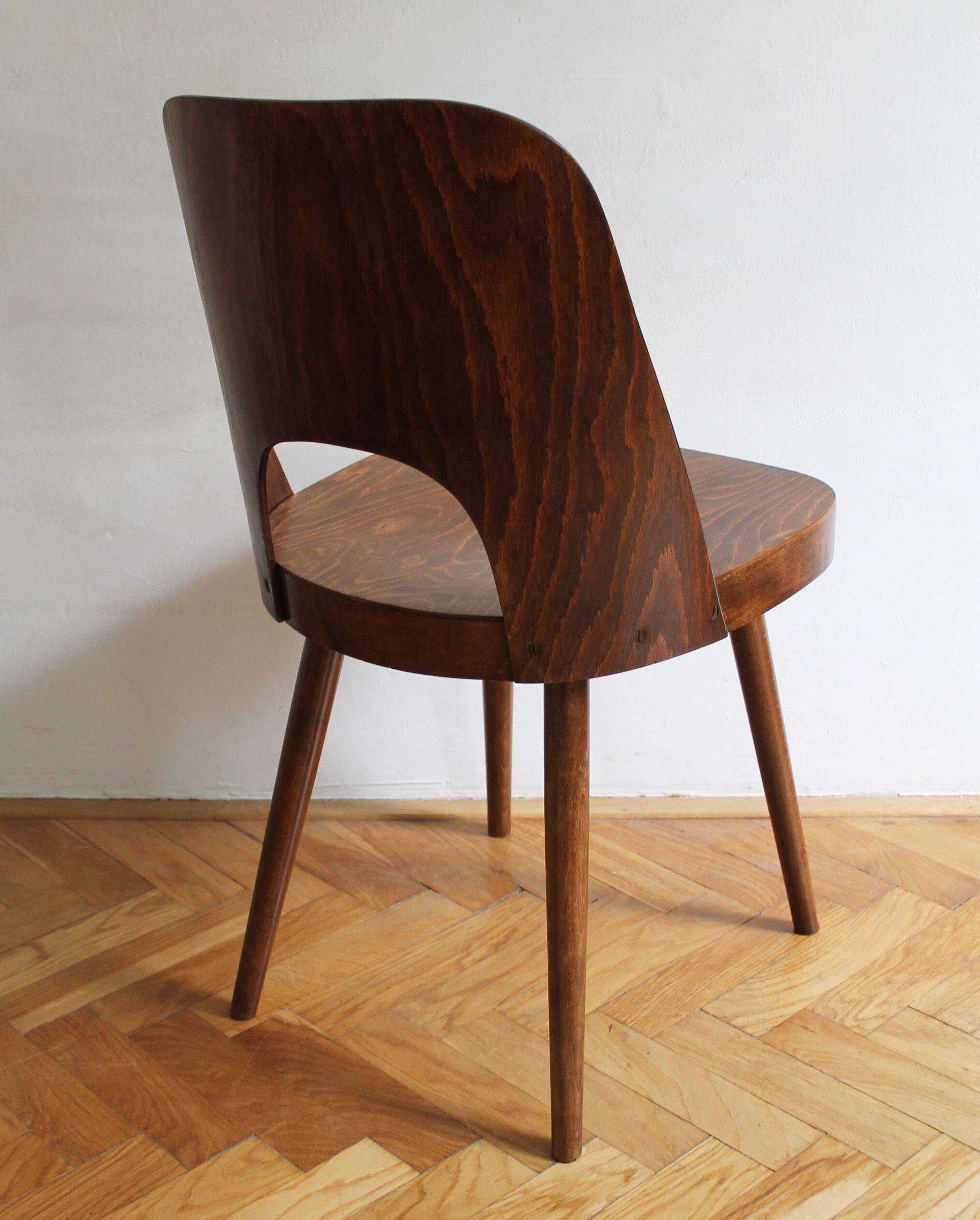 Mid Century Dining Chair No.515 by Oswald Haerdtl for TON Company