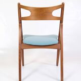 Set Of 6 Dining Chairs Model CH29P By Hans J. Wegner Made By Carl Hansen & Søn From 1950s