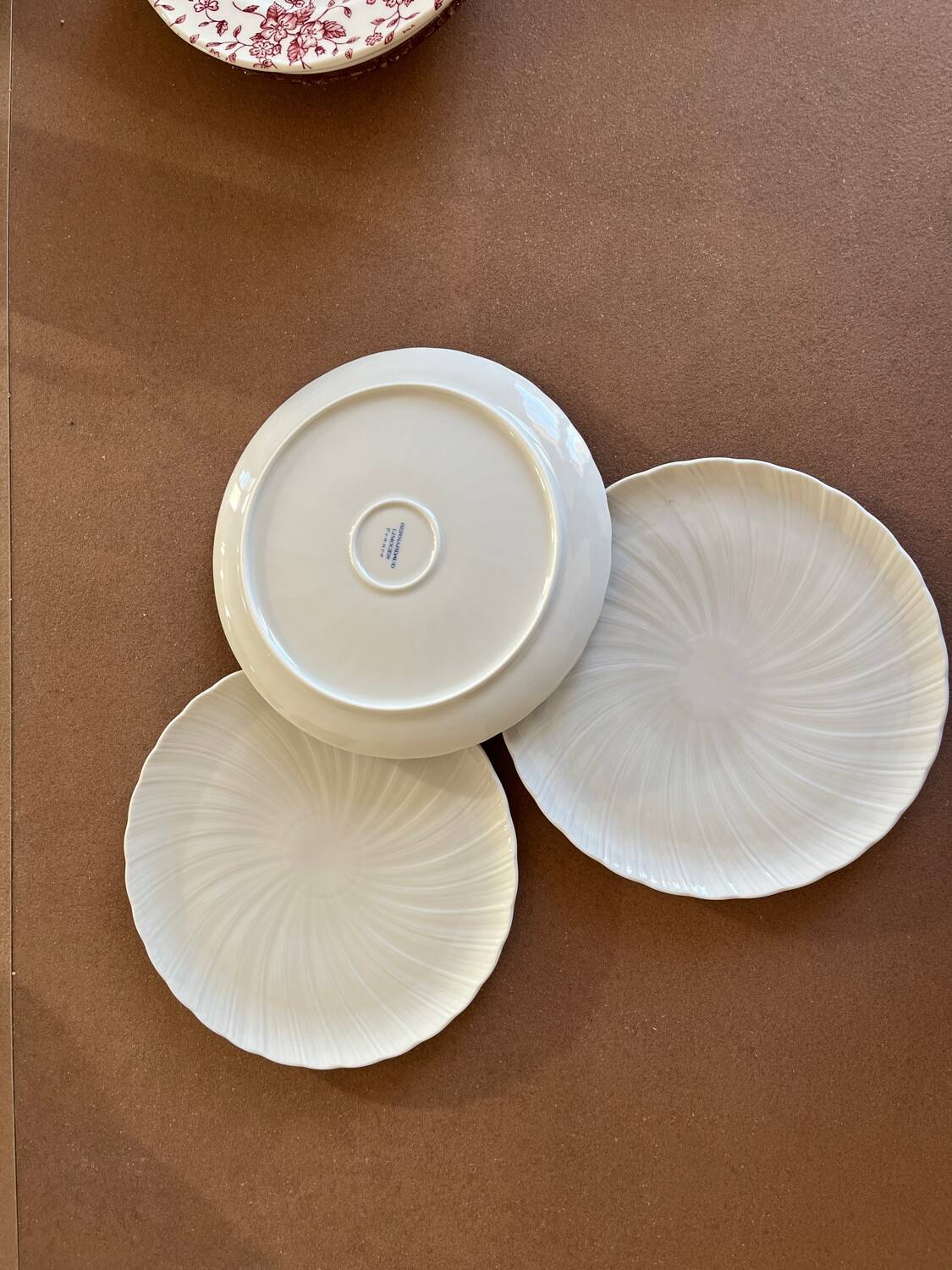 Assiettes à dessert Limoges BERNARDAUD