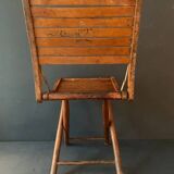 Small old folding wooden chair, 1940