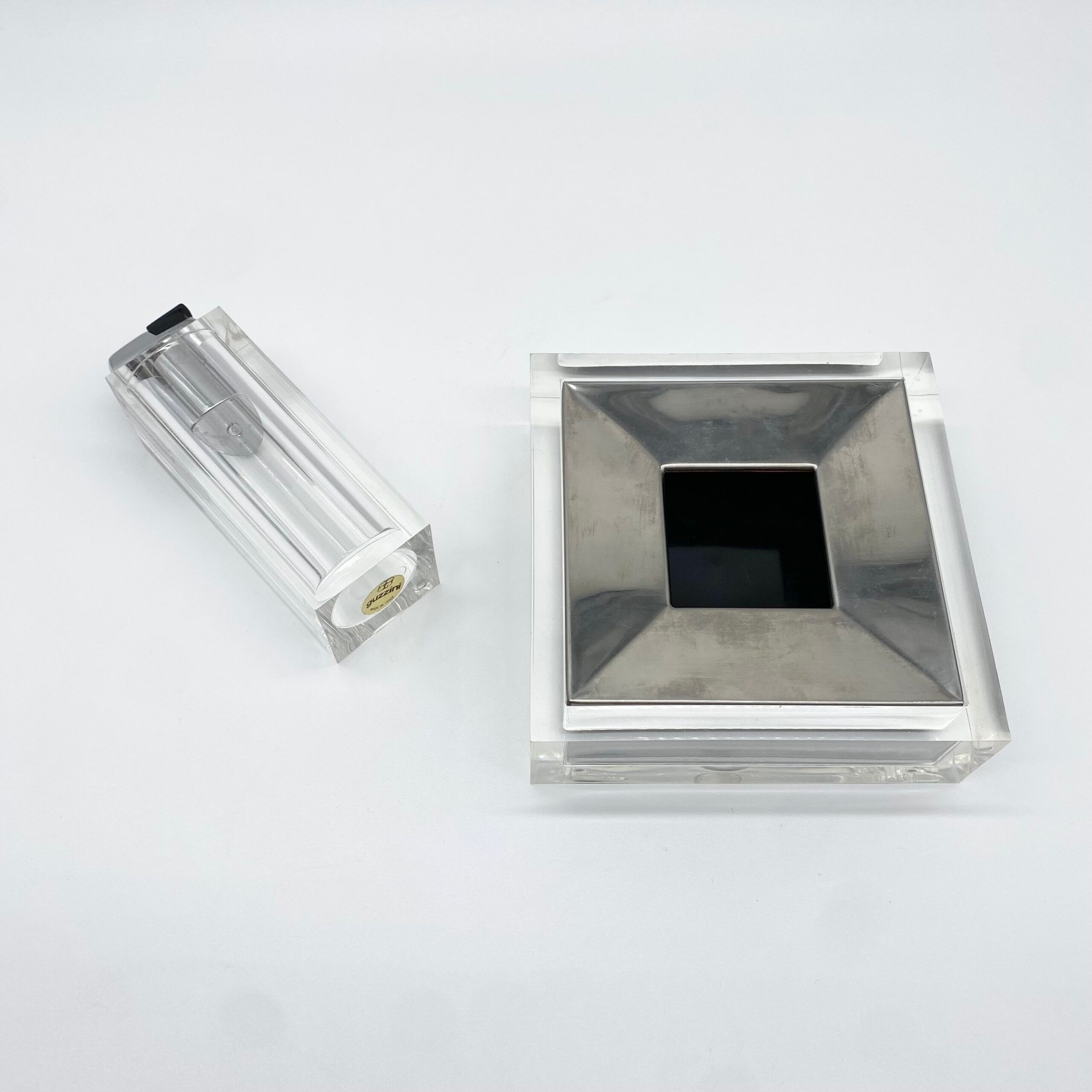 Smoking set "Fabio Manlio Ciocca" for Guzzini – Italy, 1970s