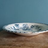 Gien Capucines Terre de fer deep plate