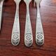 Christofle - Set of 12 Villeroy model silver-plated cake forks