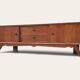 Mid-century lowboard