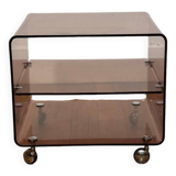 Smoked Plexiglas table