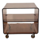 Smoked Plexiglas table