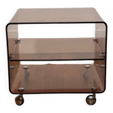 Smoked Plexiglas table