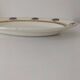 Oval Art Deco plate from Longwy pottery.