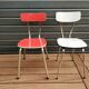 Pair of vintage Formica chairs