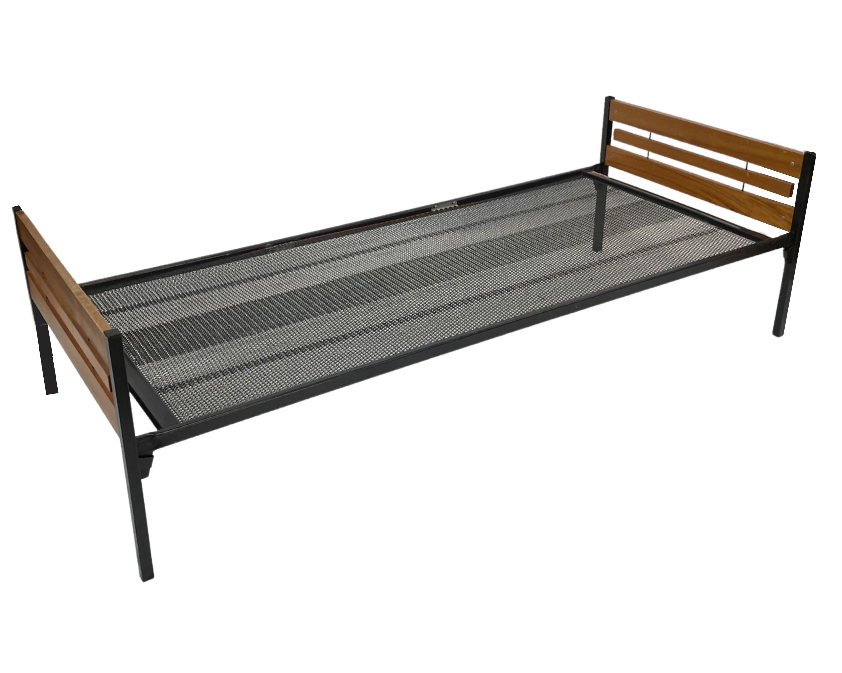 Vintage scandinavian bed daybed by Dico Holland 1960s teak metal