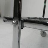 Vintage chrome serving trolley, 1960s