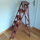 Wooden painter's stepladder