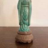 Sculpture of Guanyin Kuan Yin Chinese Buddhist Buddha Qing China