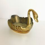 Brass empty-pocketed swan