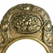 Miroir vintage cadre en laiton