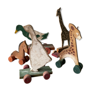 lot de 5 jouets anciens