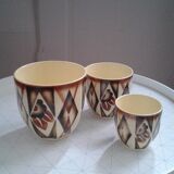 Caché pots art déco