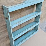 teak wall shelf