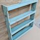 teak wall shelf