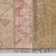 2x9 Brown Cream Persian Vintage Runner Rug, 65x265Cm