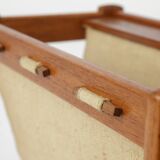 Vintage magazine rack from the 1960s-1970s